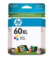 Inkjet Cart Hp 60Xl Cc644Wa Colour