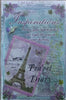 Travel Diary C/Land W/Clear Cover 150X110 Inspirations Design