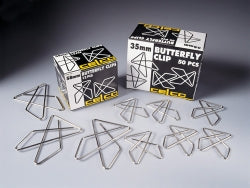 Paper Clips Celco Butterfly 35Mm Bx50