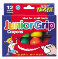 Crayons Texta Junior Grip 12'S