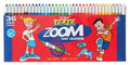 Crayons Texta Zoom Propelling Pk36