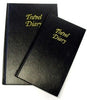 Trip Book 105X175Mm Black Leathergrain Cover