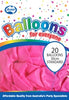 Balloons Alpen 30Cm Standard Pink Pk20