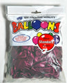 Balloons Alpen 30Cm Maroon Pk100