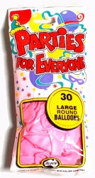 Balloons Alpen 25Cm Pink 30'S