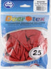 Balloons Decrotex 30Cm Round Standard Red Pk25