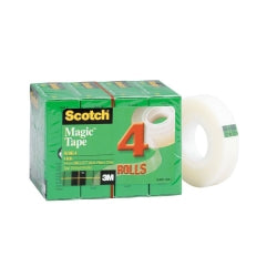 Tape Scotch Magic 810 19Mmx25M Refill Pk4