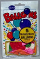 Balloons Alpen Wobbly Worm Asst 5'S