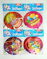 Balloons Alpen Auto Inflate Happy Birthday 18Cm 4 Designs