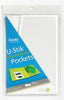 Filing Pocket U-Stik 217X130Mm Angled 8'S