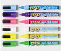 Marker Liquid Chalk Texta 8G Bullet Blue