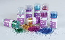 Glitter Shaker Jasart 9Gm Vial Red