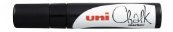 Marker Chalk Uni 15Mm Broad Chisel Tip Black