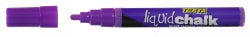 Marker Liquid Chalk Texta Wet Wipe Bullet Purple