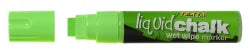 Marker Liquid Chalk Texta Wet Wipe Jumbo Green