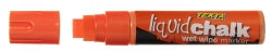 Marker Liquid Chalk Texta Wet Wipe Jumbo Orange