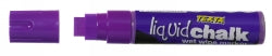 Marker Liquid Chalk Texta Wet Wipe Jumbo Purple