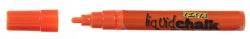 Marker Liquid Chalk Texta Dry Wipe Bullet Orange