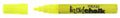 Marker Liquid Chalk Texta Dry Wipe Bullet Yellow