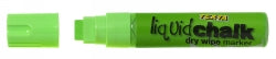 Marker Liquid Chalk Texta Dry Wipe Jumbo Green