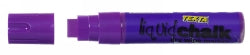 Marker Liquid Chalk Texta Dry Wipe Jumbo Purple