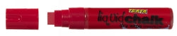 Marker Liquid Chalk Texta Dry Wipe Jumbo Red