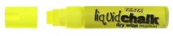 Marker Liquid Chalk Texta Dry Wipe Jumbo Yellow