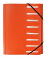 File Organiser Bantex On The Go A4 8 Pockets Orange