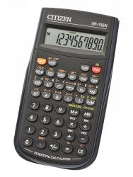 Calculator Citizen Sr-135N Scientific 10 Digit 128 Functions Black