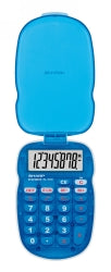 Calculator Sharp Els10Bbl Kids - Blue