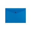 Document Folder Bantex A4 Button Blue