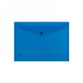 Document Folder Bantex A4 Button Blue