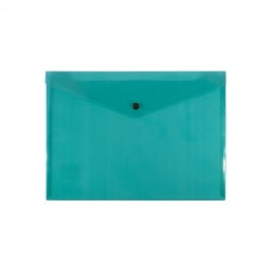 Document Folder Bantex A4 Button Green