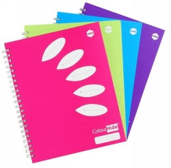 Notebook Colourhide Plus A4 Hardcover 5 Subject