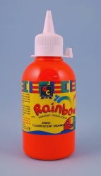 Paint Ec Rainbow 250Ml Fluoro Orange