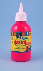 Paint Ec Rainbow 250Ml Fluoro Pink