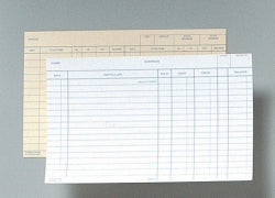 System Cards Zions 46Stw 6X4 White Stock Card Pk100