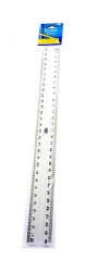 Ruler Plastic 30Cm Dats Clear