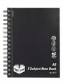 Note Book Spirax P572 Pp 3 Subject A5 S/O 300Pg Black