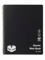 Note Book Spirax P593 Pp Quarto S/O 120Pg Black