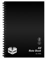 Note Book Spirax P595A Pp A4 S/O 240Pg Black