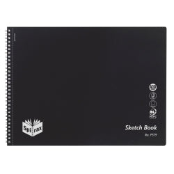 Sketch Book Spirax P579 Pp 272X360Mm S/O 32Pg Black