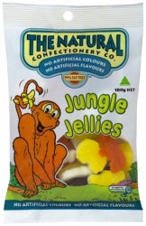 Conf Cadbury Tncc Jungle Jellies 180Gm