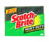 Scourer Sponge Scotchbrite Pk2