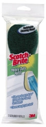 Soap Dispensing Dishwand Head Refill Scotchbrite Pk2