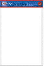 Foamboard Jasart Sturdy Board A4 5Mm White Pk2