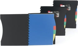 Display Book F/Mate A4 855 Quick Zip Black 25P