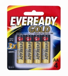 Battery Eveready Gold A91 Aa Bp4