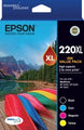 Inkjet Cart Epson T294692 Value Pack Bk/C/M/Y 220Xl