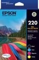 Inkjet Cart Epson T293692 Value Pack Bl/C/M/Y 220